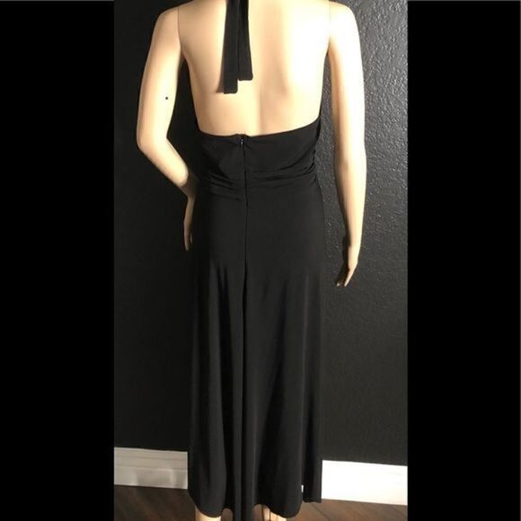 Bobbie Bee Black Halter Dress - Picture 6 of 8